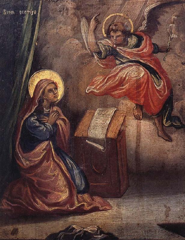 The Annunciation, Nicolae Grigorescu